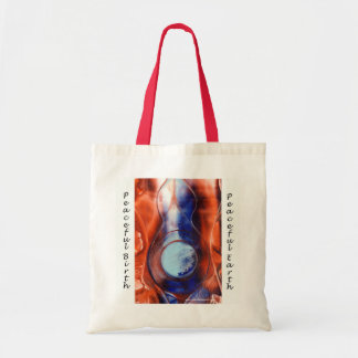 vredige geboortezak tote bag
