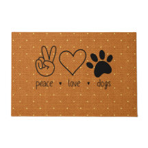 Vredige Hand Liefde Hart Honden Poot Schattig Thui