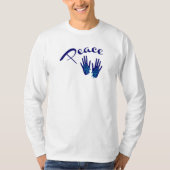 Vredige handen t-shirt (Voorkant)