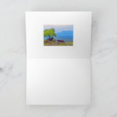 VREDIGE ITALIAANSE LAKESIDE SCENE KAART (Binnen)