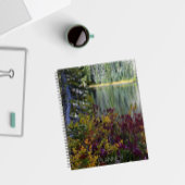 Vredige Lake Vibrant Herfst Kleurenlandschap Planner
