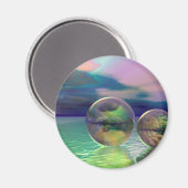 Vredige oceaan magneet (Voorkant / Achterkant)