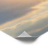 Vredige ochtend zonsopgang poster (Hoek)