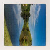 vredige ontsnapping uit het meer legpuzzel (Horizontaal)