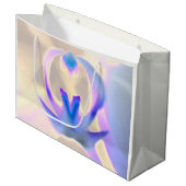 Vredige Orchidee Design Cadeautas (Voorkant Gekanteld)