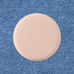 Vredige Peach Solid Color Ronde Button 3,2 Cm<br><div class="desc">Vredige Peach Solid Color</div>