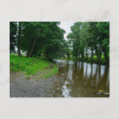 Vredige rivier Elwy Shores in St. Asaf Briefkaart (Voorkant)