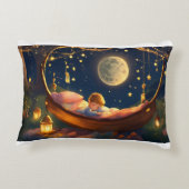 Vredige sluimer: de nachtrust van een jongen accent kussen (Achterkant)