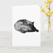 vredige stille laag kaart (Gele Bloem)