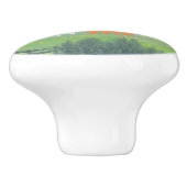 Vredige Weide Keramische Knop (Zijkant)