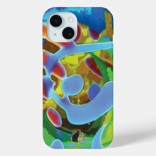 Vredige wervelingen iPhone Case-Mate iPhone Case (Achterkant)