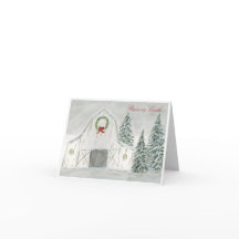 Vredige Winter Holiday Barn