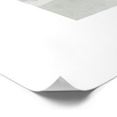 Vredige Winter Holiday Barn Poster (Hoek)