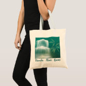 Vredige Zen Waterval Canvas tas (Voorkant (product))