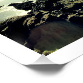 Vredige zomer strand foto collage perfect poster (Hoek)