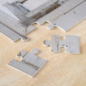 Vreedzaam Beach Window Uitzicht Legpuzzel (Zijkant)