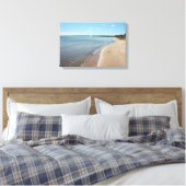 Vreedzaam bij Big Traverse Canvas Afdruk (Insitu (Slaapkamer))