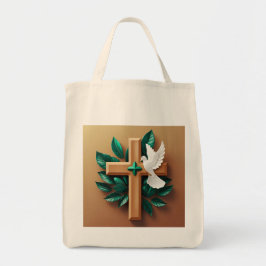 Vreedzaam Bladverbond Tote Bag