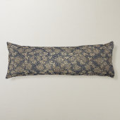 Vreedzaam Blauw & Cream Batik Body Kussen (Voorkant)