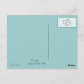 vreedzaam briefkaart (Achterkant)