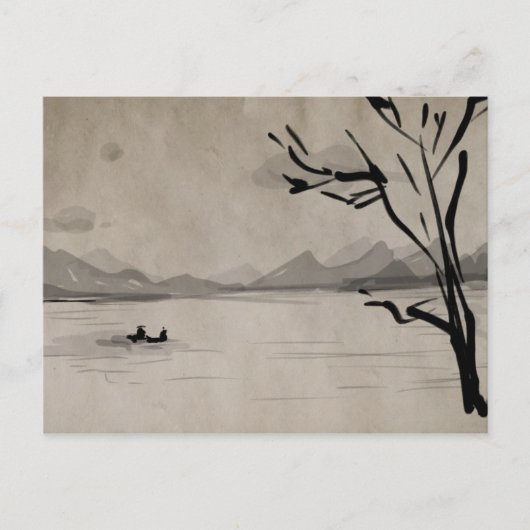 Vreedzaam denken briefkaart (Voorkant)