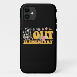 Vreedzaam Elementair Groovy Laatste Schooldag Case-Mate iPhone Case