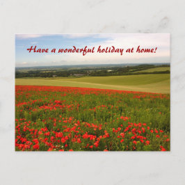 Vreedzaam Engels platteland Briefkaart