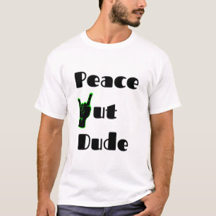 Vreedzaam gast t-shirt