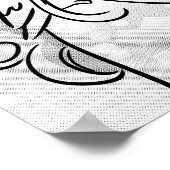 Vreedzaam hart poster (Hoek)