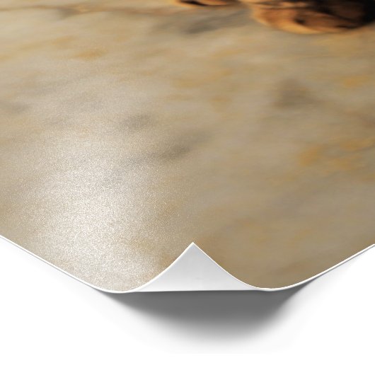 Vreedzaam Kat Foto Afdruk (Hoek)