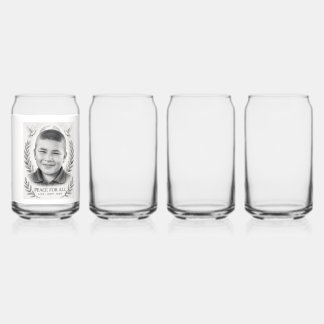 Vreedzaam Kind Aangepaste Glas - Wereld Vredesdag