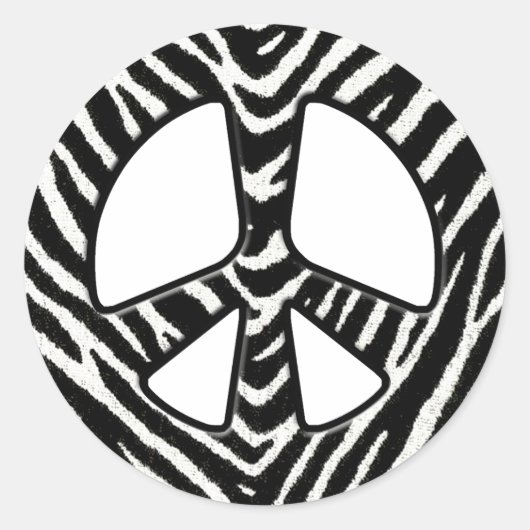 Vreedzaam Koninkrijk - 2 Ronde Sticker (Voorkant)
