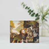 Vreedzaam Koninkrijk, c.1834 (olie op canvas) Briefkaart (Staand voorkant)