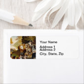 Vreedzaam Koninkrijk Dier Hicks Classic Etiket (Insitu)