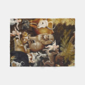 Vreedzaam Koninkrijk Dier Hicks Classic Fleece Deken (Voorkant (Horizontaal))