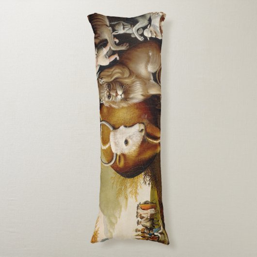 Vreedzaam Koninkrijk Dier Hicks Classic Lichaamskussen (Voorkant Verticaal)