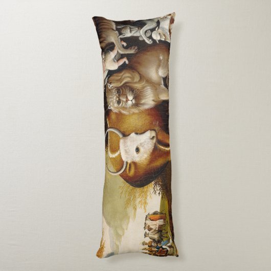 Vreedzaam Koninkrijk Dier Hicks Classic Lichaamskussen (Achterkant (Verticaal))