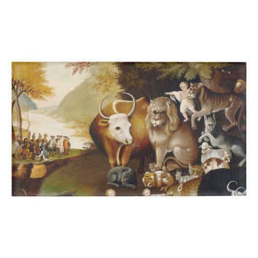 Vreedzaam Koninkrijk Dier Hicks Classic Naambadge (Voorkant)