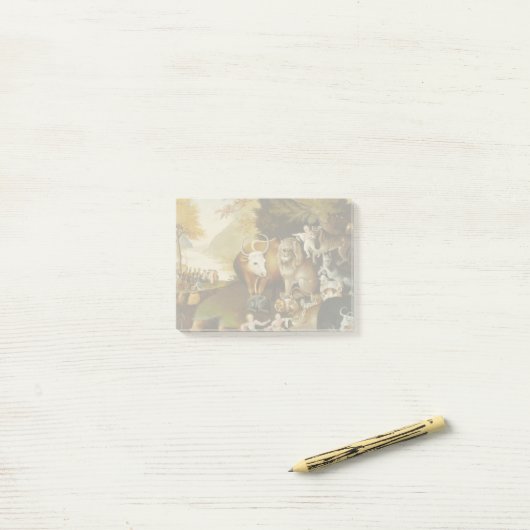 Vreedzaam Koninkrijk Dier Hicks Classic Post-it® Notes (Op bureau)