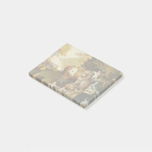 Vreedzaam Koninkrijk Dier Hicks Classic Post-it® Notes (Schuin)