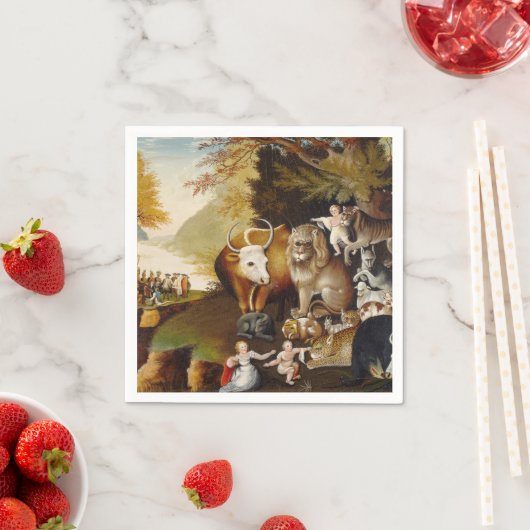 Vreedzaam Koninkrijk Dier Hicks Classic Servetten (Insitu)