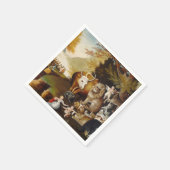 Vreedzaam Koninkrijk Dier Hicks Classic Servetten (Hoek)