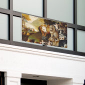 Vreedzaam Koninkrijk Dier Hicks Classic Spandoek (Buitenkant Gebouw)