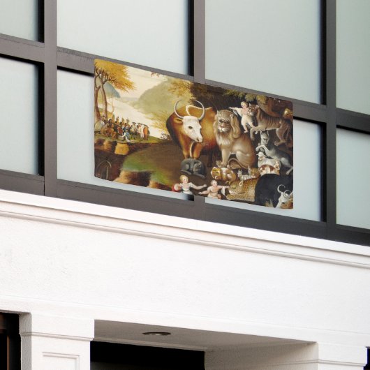 Vreedzaam Koninkrijk Dier Hicks Classic Spandoek (Buitenkant Gebouw)