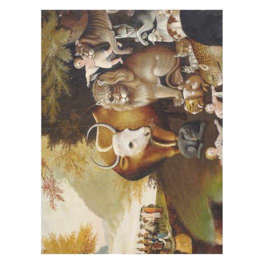 Vreedzaam Koninkrijk Dier Hicks Classic Tafelkleed (Voorkant)