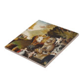 Vreedzaam Koninkrijk Dier Hicks Classic Tegeltje (Zijkant)