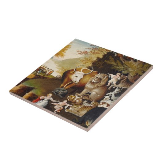 Vreedzaam Koninkrijk Dier Hicks Classic Tegeltje (Zijkant)