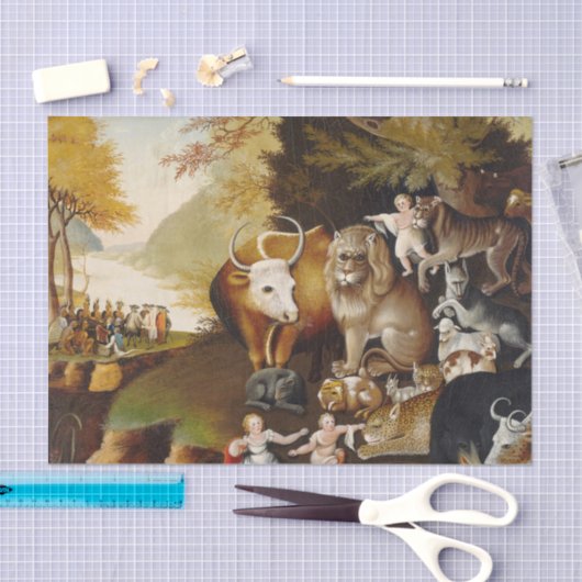 Vreedzaam Koninkrijk Dier Hicks Classic Tissuepapier (Craft)