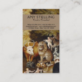 Vreedzaam Koninkrijk Dier Hicks Classic Visitekaartje (Achterkant)