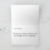 Vreedzaam Koninkrijk Feestdagen Kaart (Binnen)